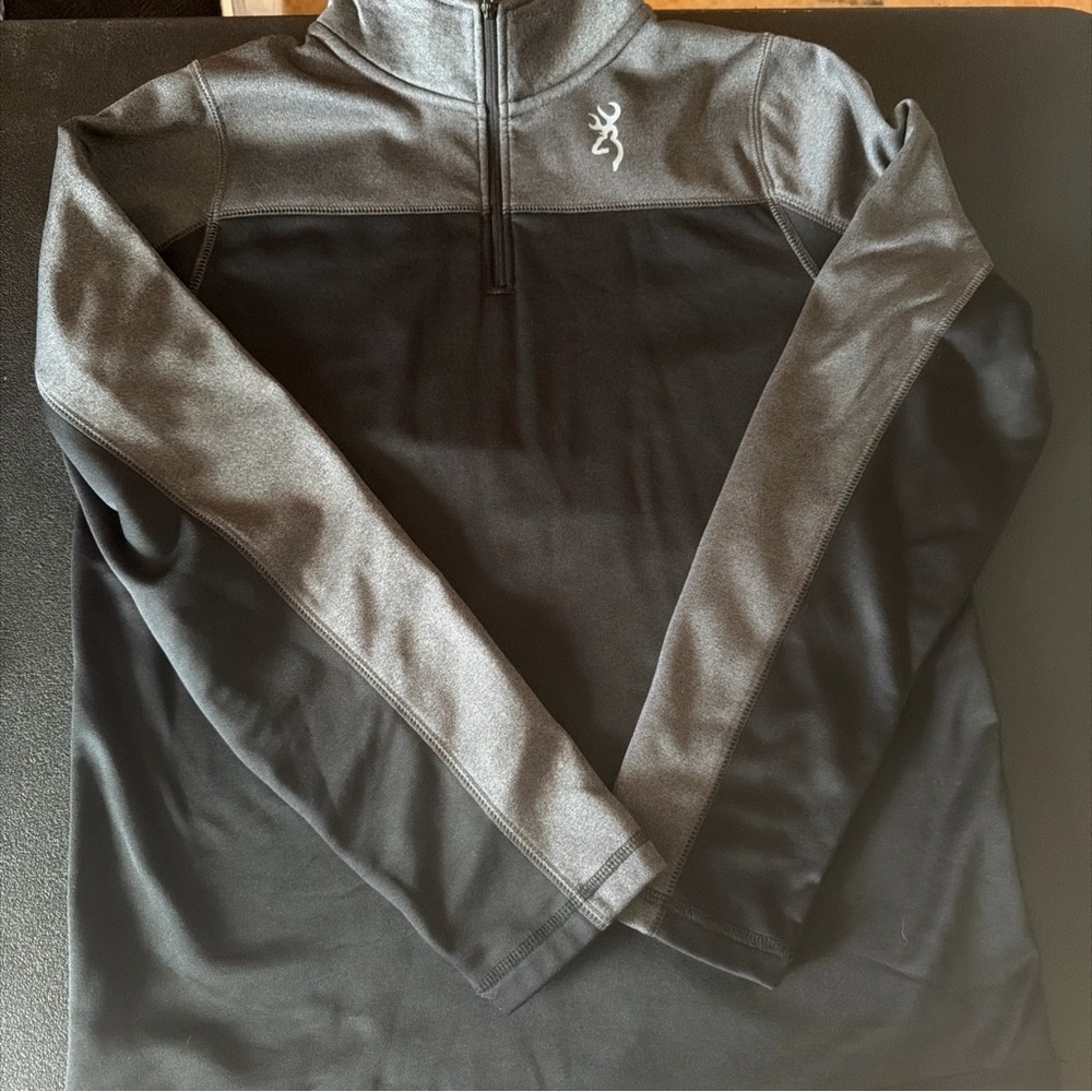 Browning Black and Gray Men's Sweatshirt